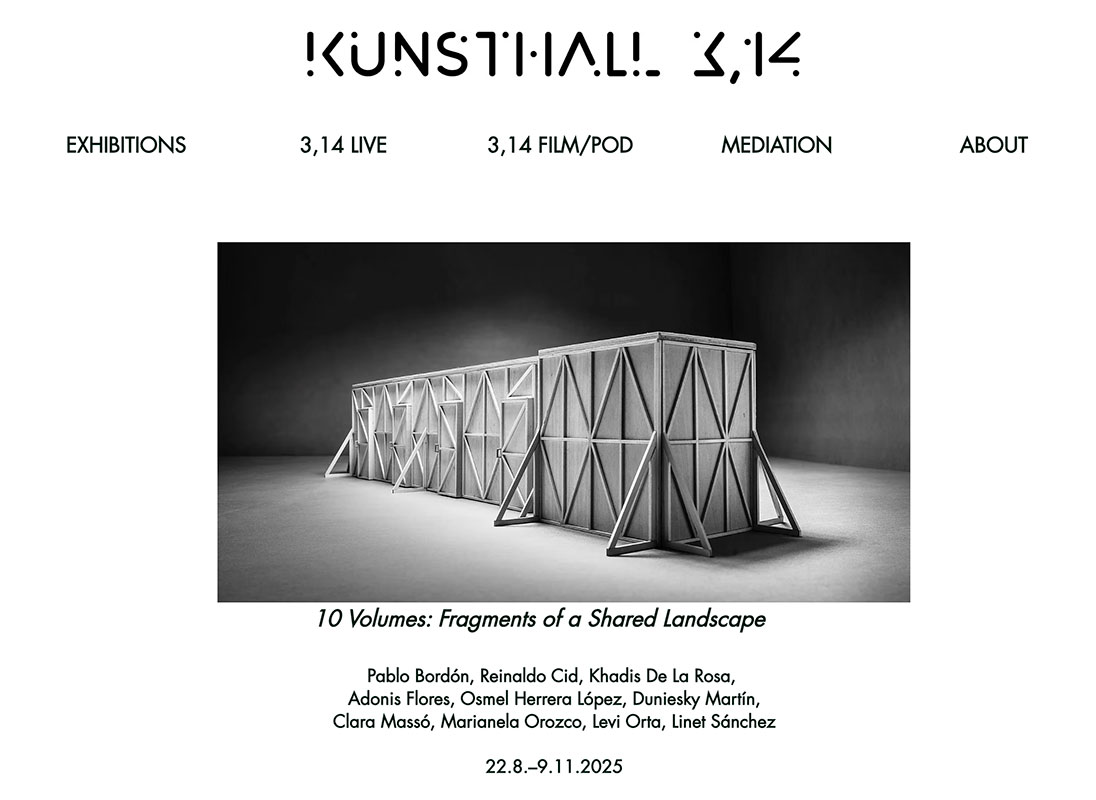 10 volúmenes: fragmentos de un paisaje compartido.