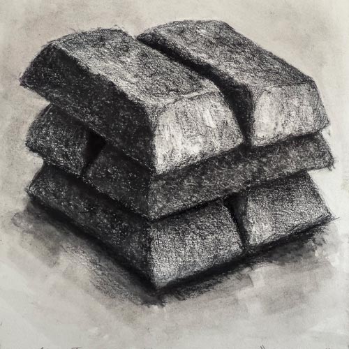 Drawing of the work: Capital