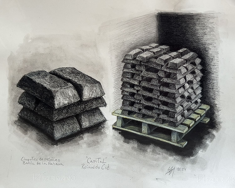 Dibujo de la obra: Capital